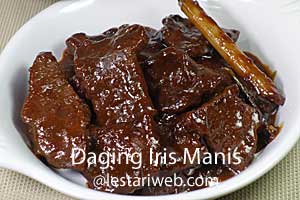 Daging Iris Manis