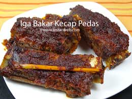 Iga Bakar Kecap Pedas