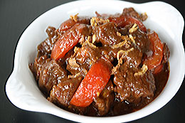 Krengsengan Daging