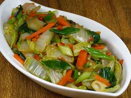 Oseng Oseng Sawi Putih