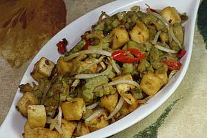 Oseng Oseng Tahu Pare