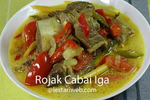 Rojak Cabai Iga