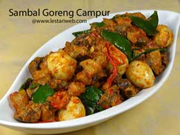 Sambal Goreng Campur
