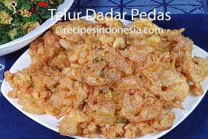 Telur Dadar Pedas