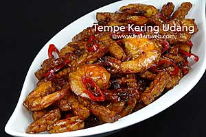 Tempe Kering Udang