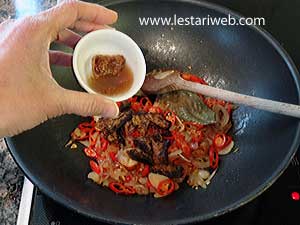 Asam Gula Tempe Kering