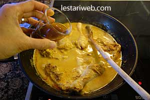 air asam untuk ayam begana