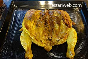 ayam bekakak dipanggang