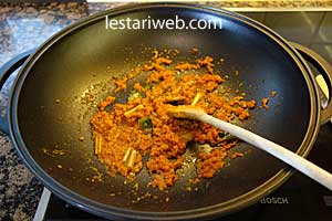bumbu ayam bekakak ditumis