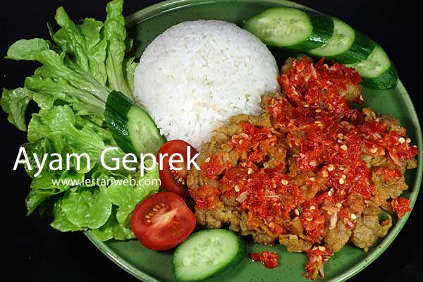 Kumpulan Resep Asli Indonesia Ayam Geprek