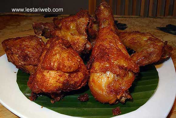 Kumpulan Resep Asli Indonesia Ayam Goreng Bumbu Kuning