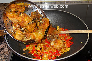 Kumpulan Resep Asli Indonesia  Ayam Masak Lombok