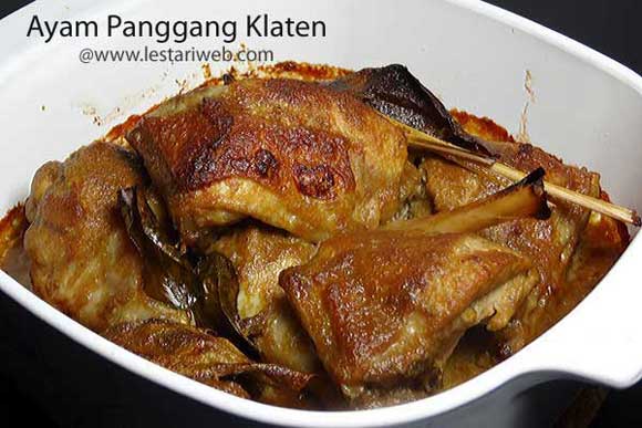 Kumpulan Resep  Asli Indonesia Ayam  Panggang  Klaten
