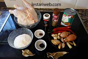 Bahan Ayam Begana