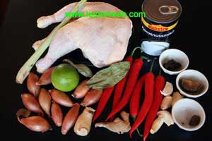 Bahan Ayam Cincane