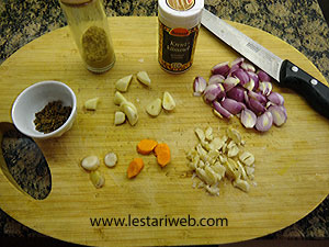 Bahan Bumbu Sate Ponorogo