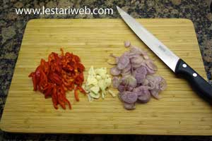 Bahan Bumbu Tumis Bok Coy