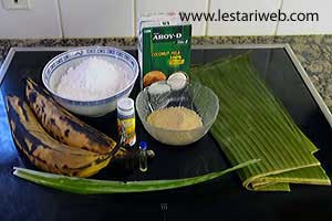 Bahan Pisang Ijo