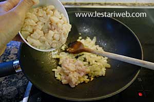 Cah Ayam Pak Choy Step