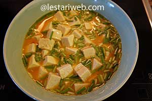 Membuat Dadar Tahu Step 8