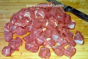 Daging Kambing Iris