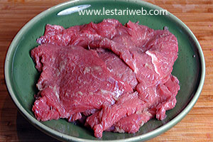 Daging Semur Dimarinade
