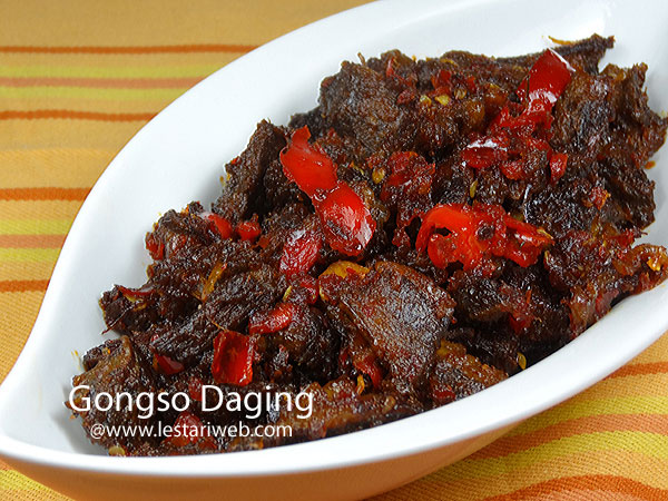 Gongso Daging