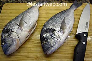 Ikan Cobek Step 1