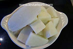 Lontong Pecel Step 9