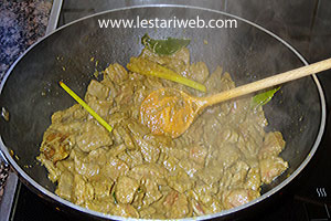 Masak Tongseng Kambing
