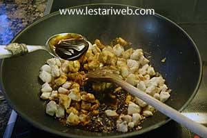 Mie Kangkung Step 9