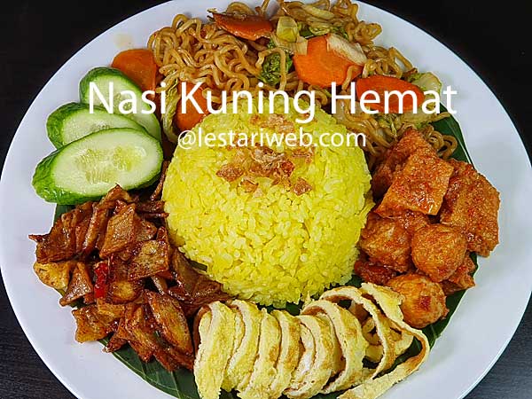 Nasi Kuning Hemat