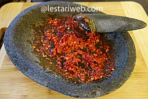 Membuat Rujak Serut Step 9