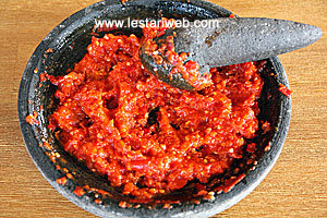 Sambal Tempe Diulek