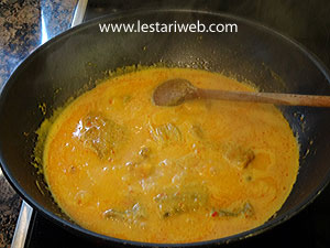Santan Kuning Ikan Matang