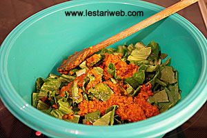 Sayur Untuk Ayam Betutu
