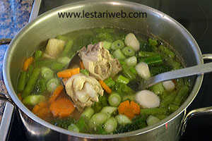 Sop Ayam Matang