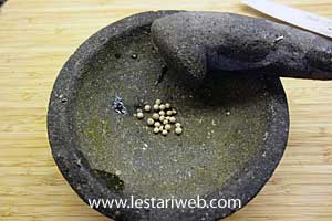 Sop Kambing Step