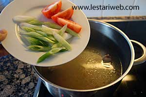 Sop Kambing Step
