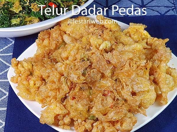 Kumpulan Resep Asli Indonesia Telur Dadar Pedas