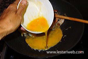 Telur Untuk Bihun Goreng