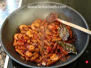 Tempe Kering Udang Matang