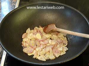 Tumis Bumbu Tempe Kering