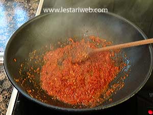 Tumisan Bumbu Sate Goreng